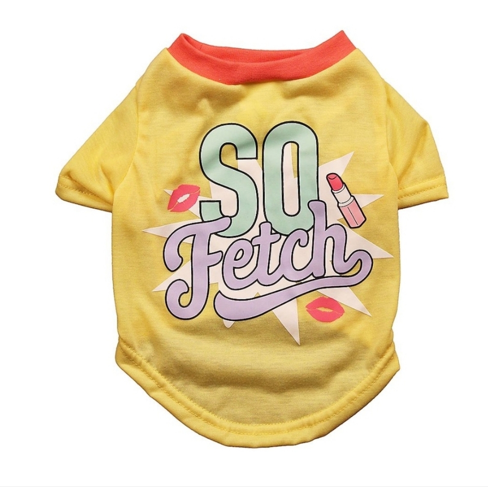 Means Girls So Fetch Pet Dog T-shirt Shirt Nwt - Picture 2 of 3